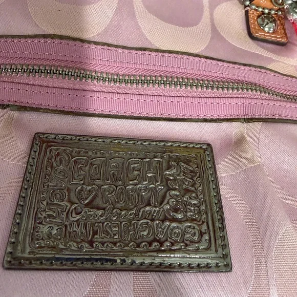 Coach Poppy Glam Shoulder Bag - Picture 10 of 14